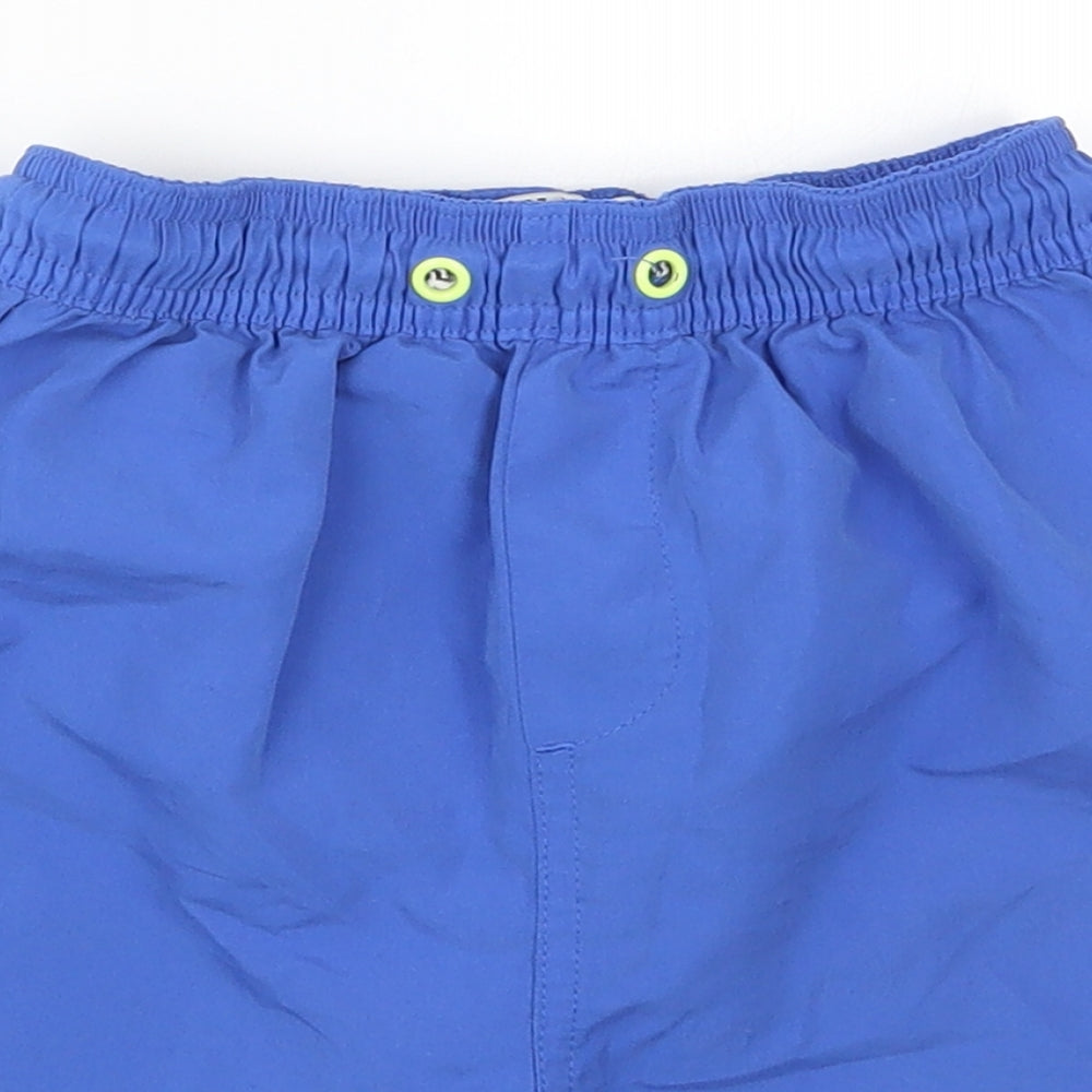Matalan Boys Blue  Polyester Bermuda Shorts Size 8-9 Years  Regular  - Swim Shorts