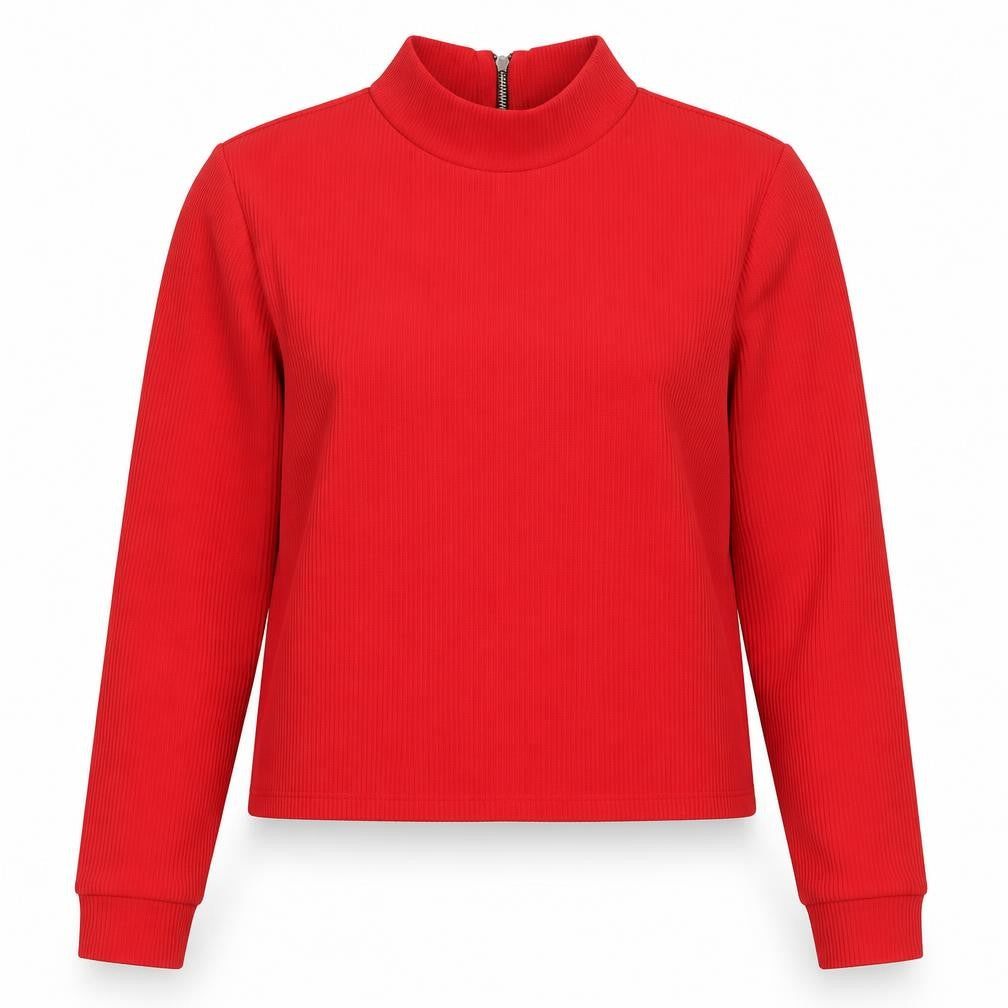 Womens UK Size 12 Marks and Spencer Red Pullover Sweatshirt