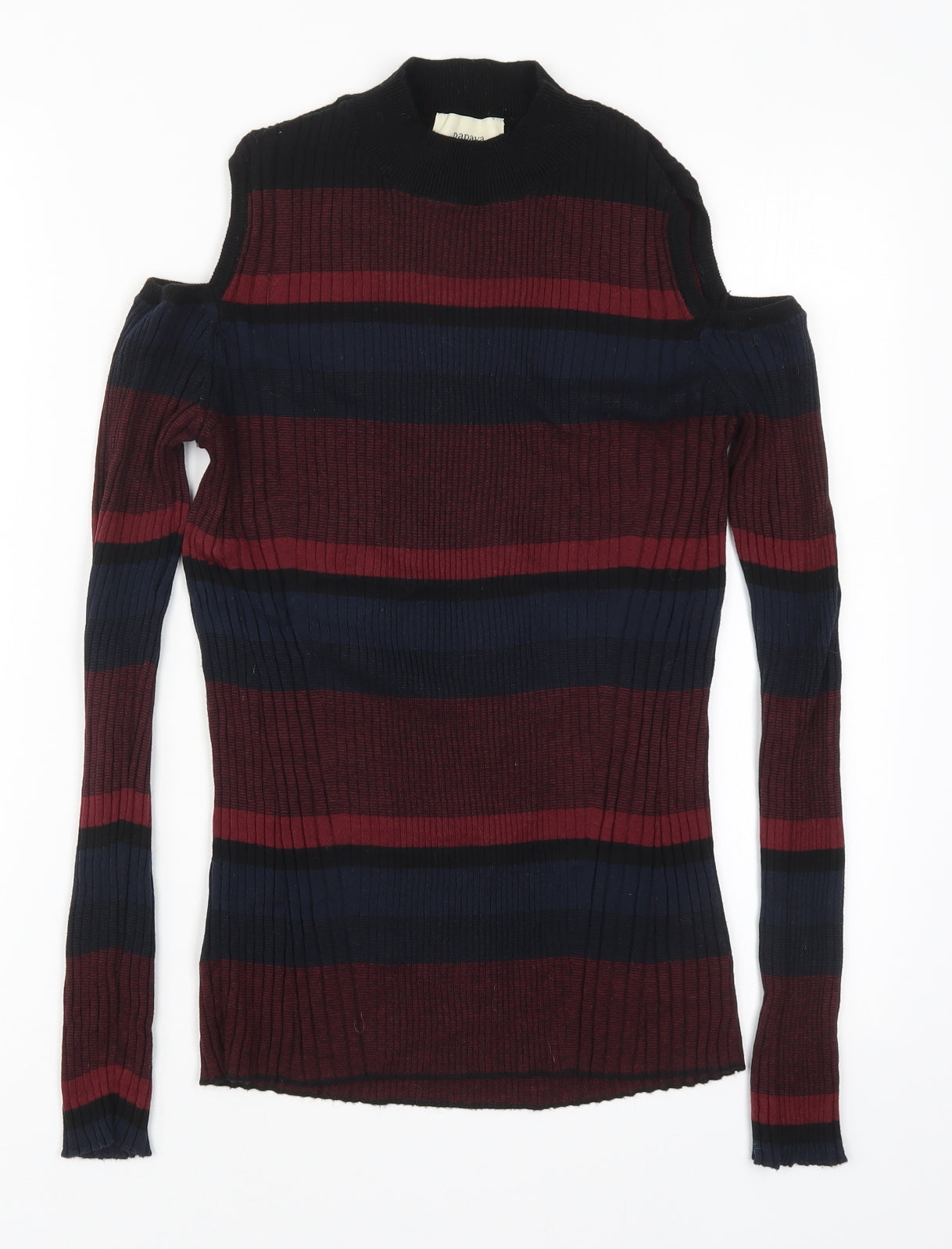 Womens UK Size 12 Papaya Red Pullover Jumper