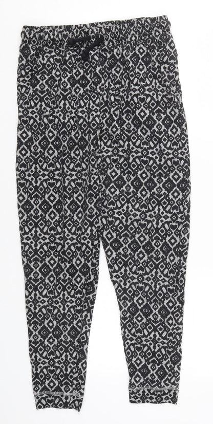 Womens UK Size M H&M Regular Fit  Grey Trousers
