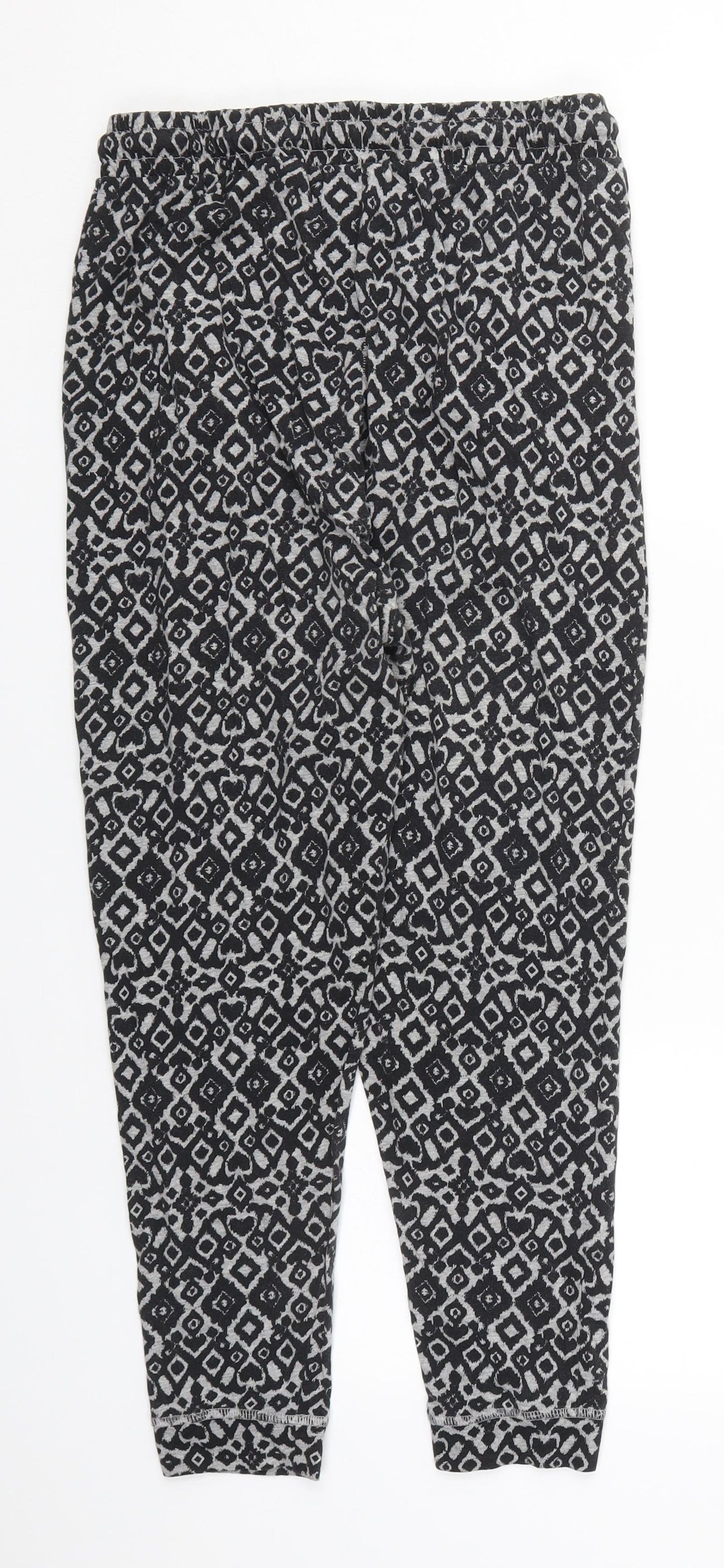 Womens UK Size M H&M Regular Fit  Grey Trousers