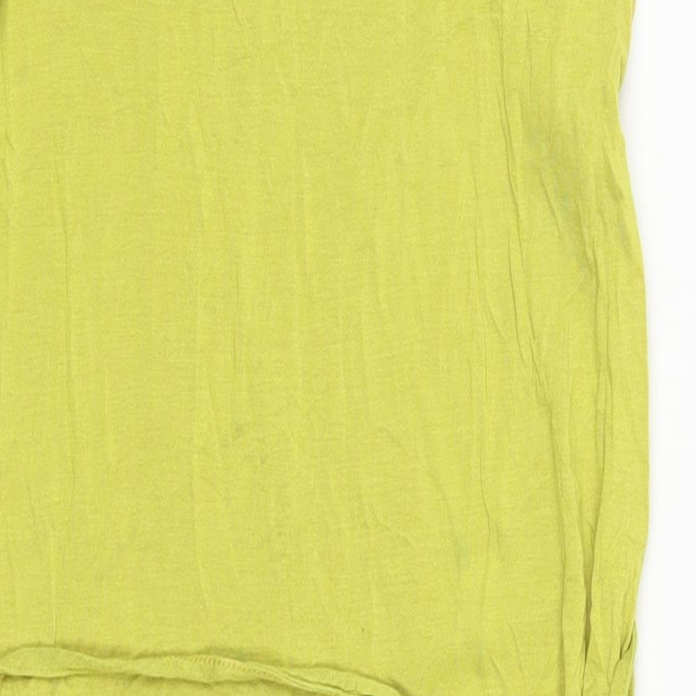 H&M Womens Green  Viscose Tank Dress  Size M  Round Neck Pullover