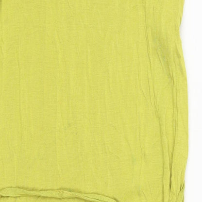 H&M Womens Green  Viscose Tank Dress  Size M  Round Neck Pullover