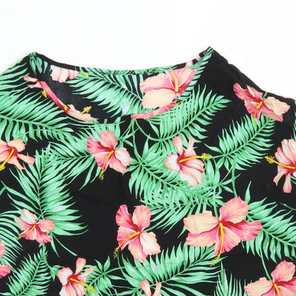 Womens UK Size 8 Atmosphere Black Basic Blouse