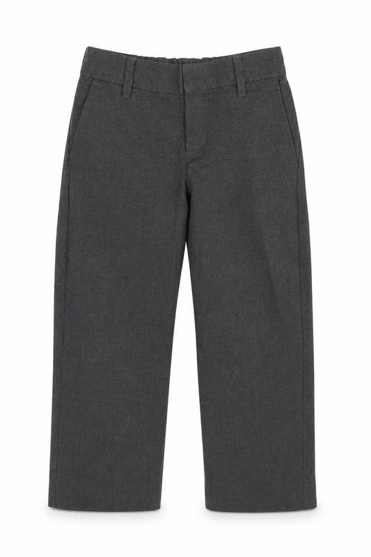 M&S Boys Grey  Polyester Dress Pants Trousers Size 3-4 Years  Regular  - School Wear