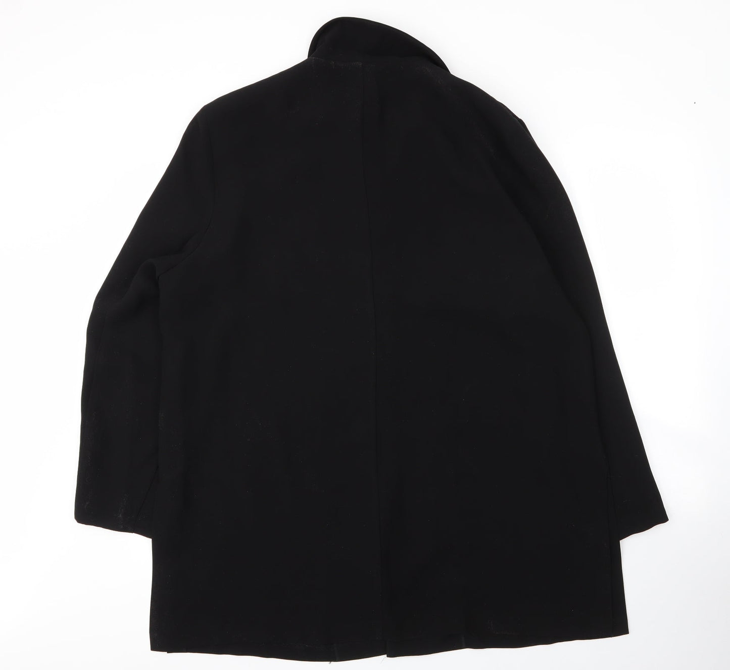 House of Fraser Womens Black  Polyester Jacket Blazer Size XL