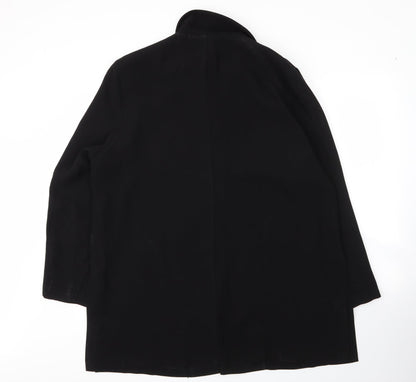 House of Fraser Womens Black  Polyester Jacket Blazer Size XL