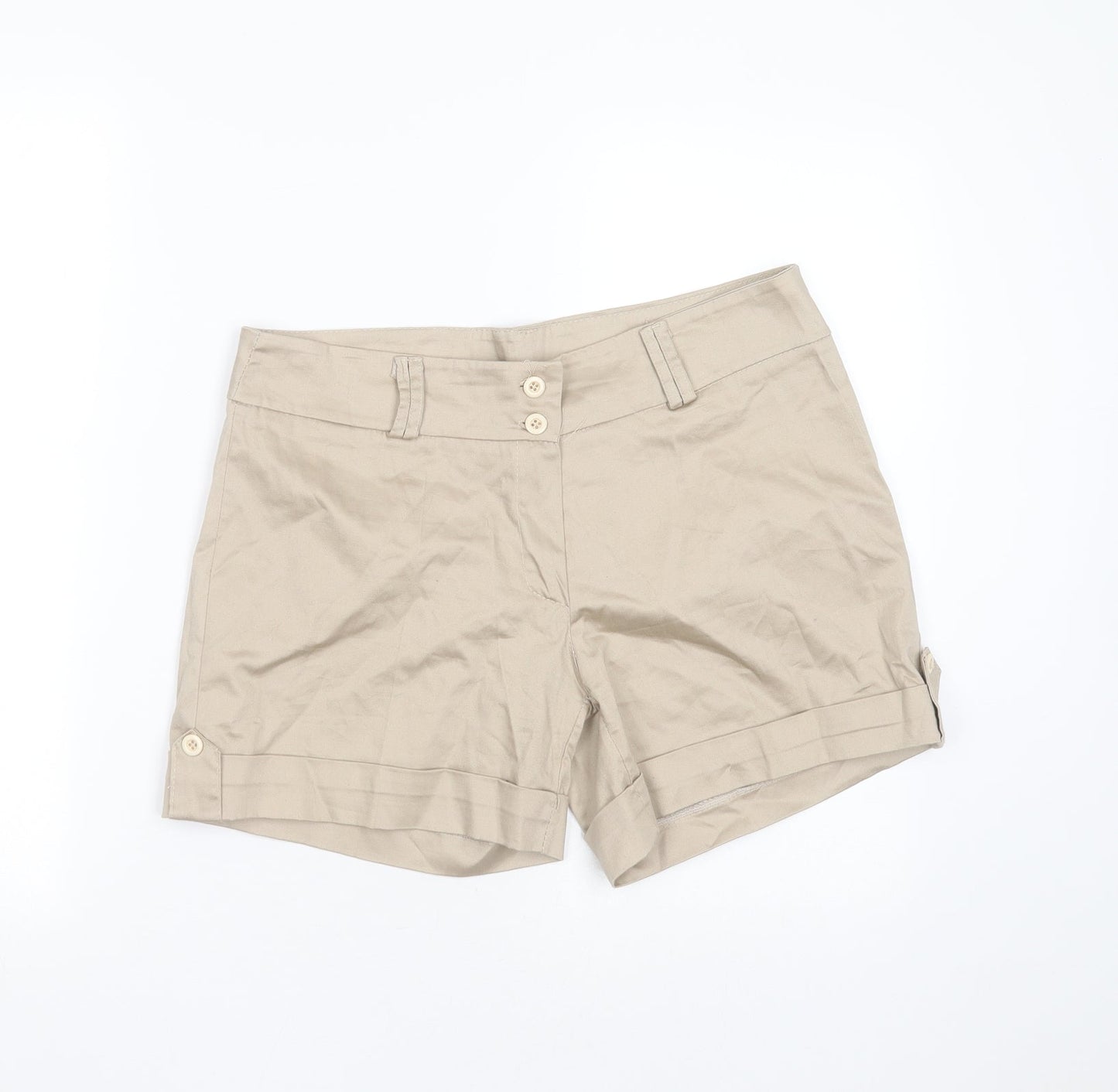 Womens UK Size L Preworn Regular Fit Hot Pants Shorts