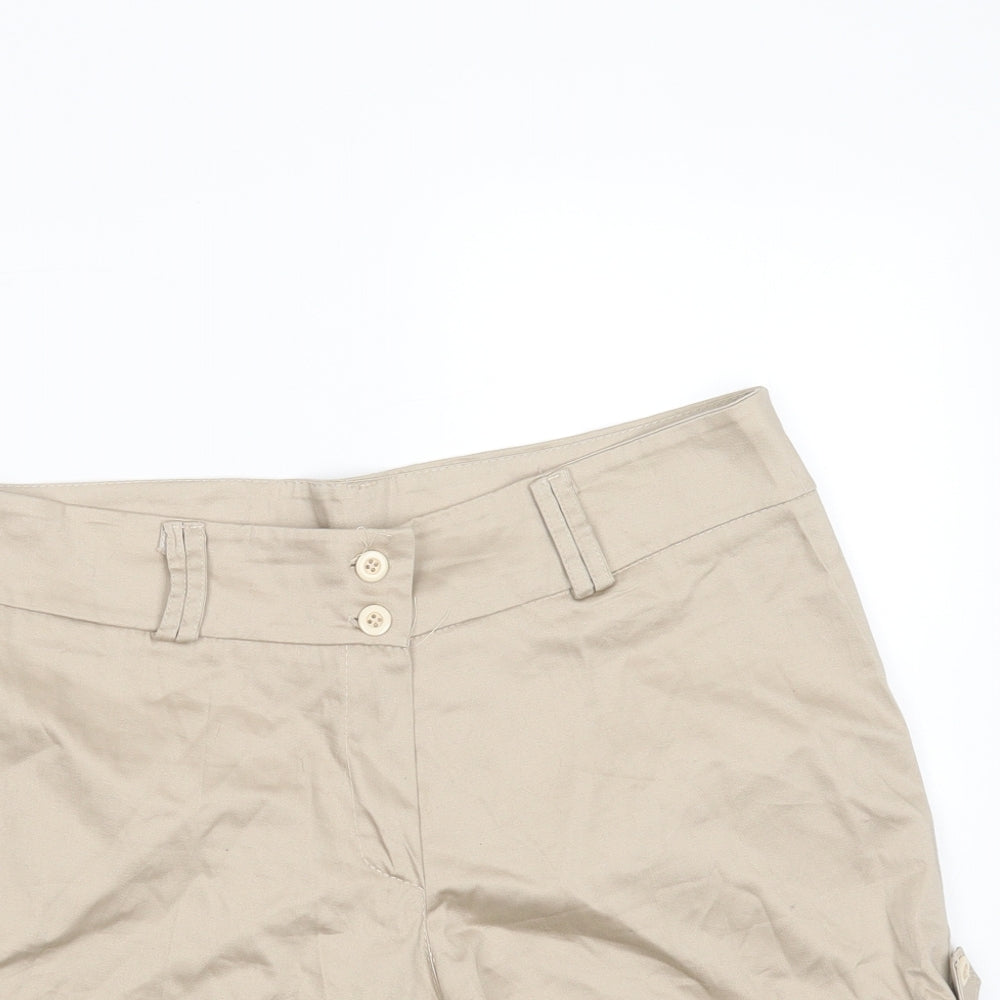 Womens UK Size L Preworn Regular Fit Hot Pants Shorts