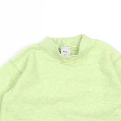 NEXT Boys Green Round Neck  Polyester Pullover Jumper Size 2 Years