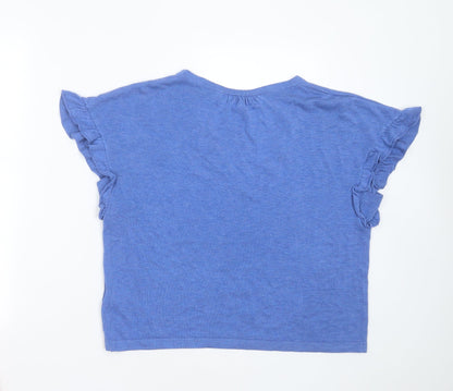 Womens UK Size M NEXT Blue Pullover Jumper