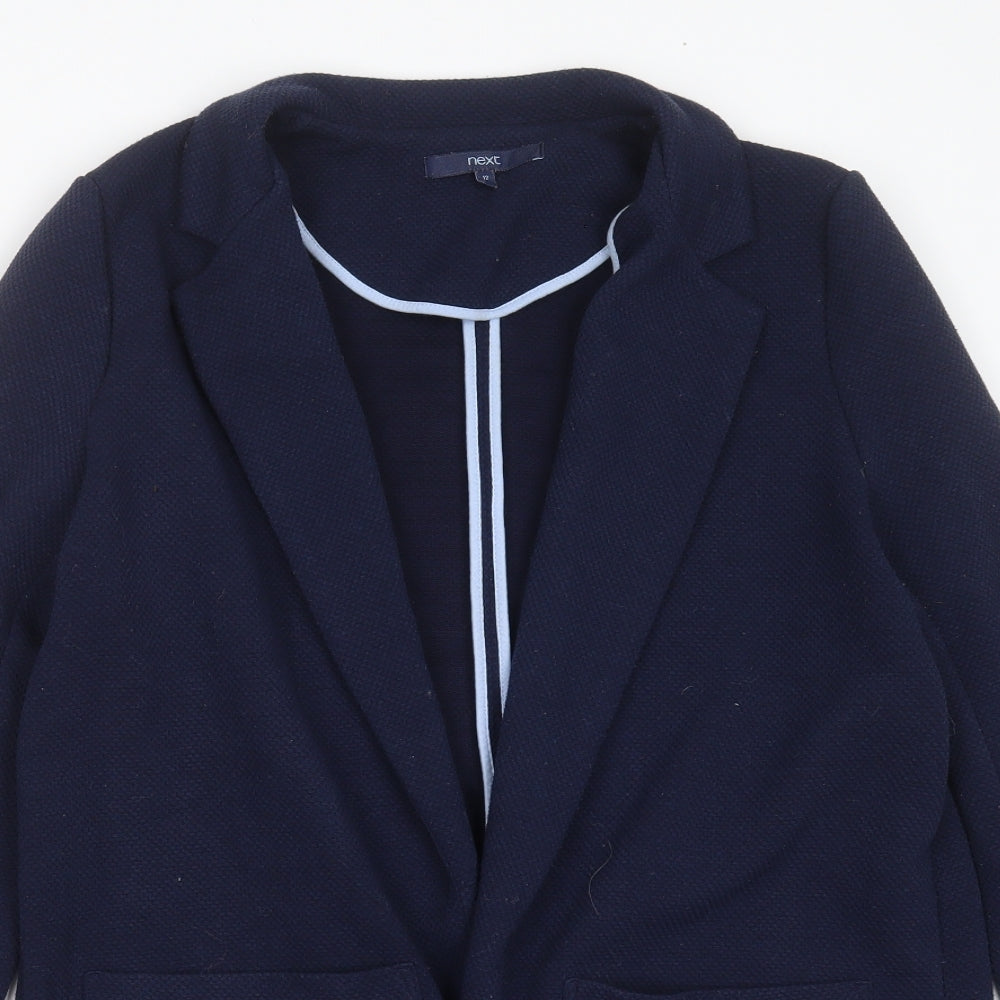 Womens UK Size 12 NEXT Blue Jacket