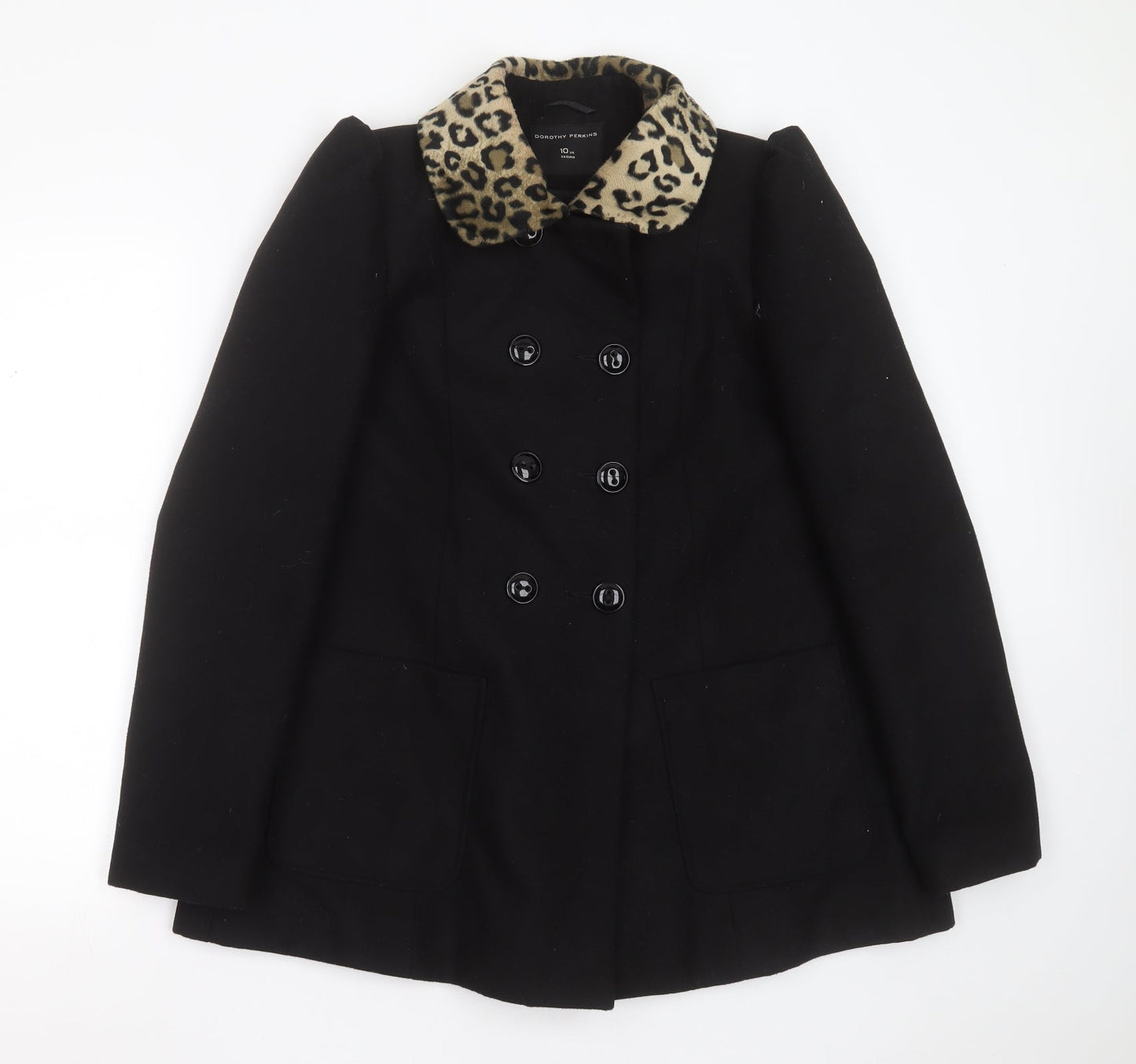 Womens UK Size 10 Dorothy Perkins Black Jacket