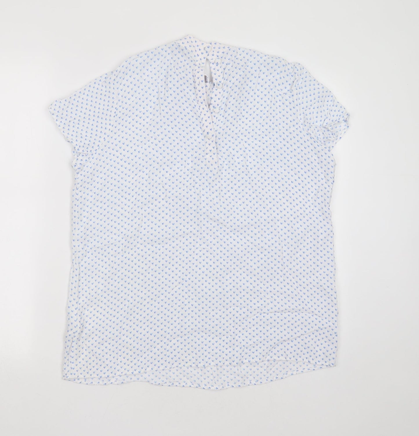Womens UK Size 16 NEXT White Basic Blouse