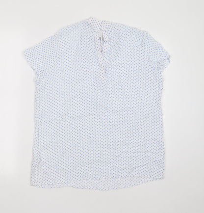 Womens UK Size 16 NEXT White Basic Blouse