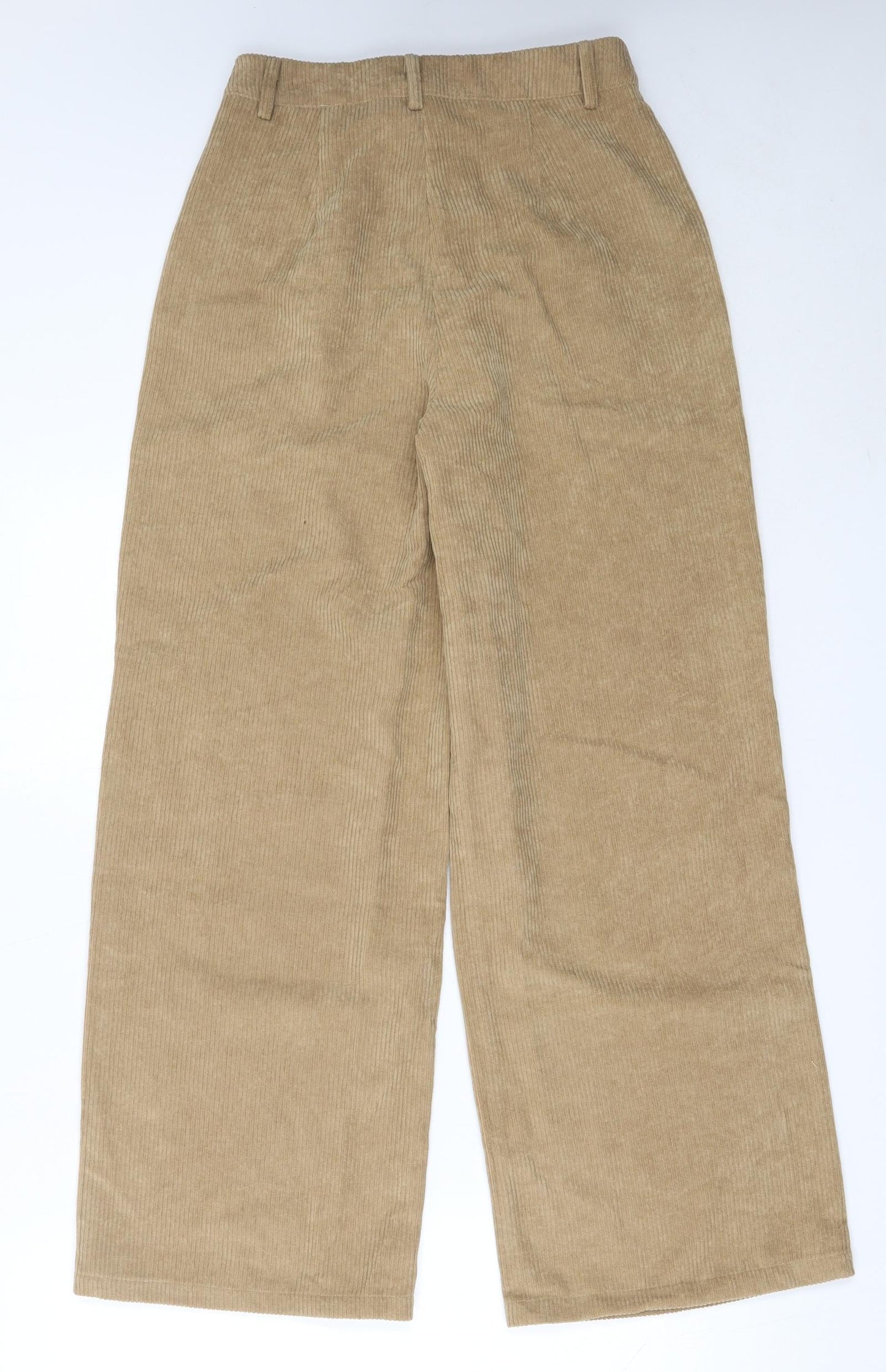 SheIn Womens Beige  Polyester Trousers  Size XS L28 in Regular