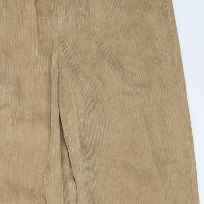 SheIn Womens Beige  Polyester Trousers  Size XS L28 in Regular
