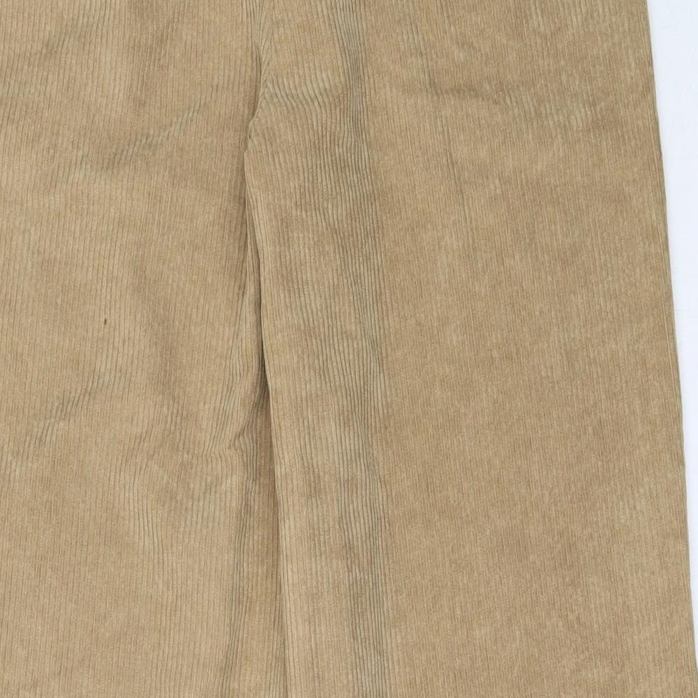 SheIn Womens Beige  Polyester Trousers  Size XS L28 in Regular