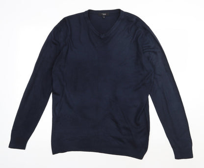 Mens UK Size S Debenhams Blue Pullover Sweatshirt