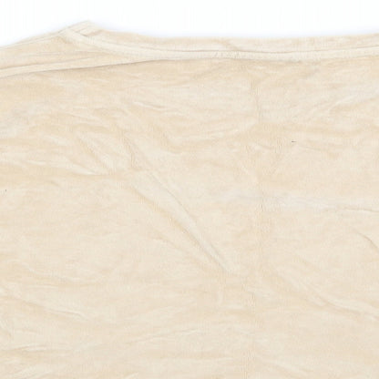 George Girls Beige  Cotton Pullover Sweatshirt Size 12-13 Years  Pullover - joyful