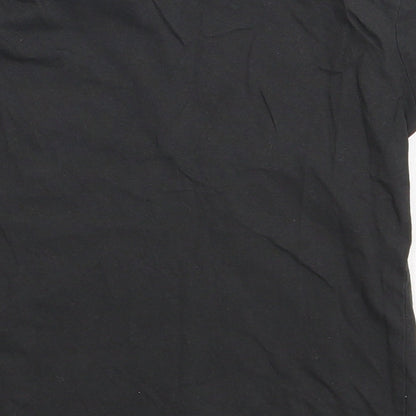 Primark Boys Grey  Cotton Basic T-Shirt Size 7-8 Years Crew Neck Pullover - Gamer