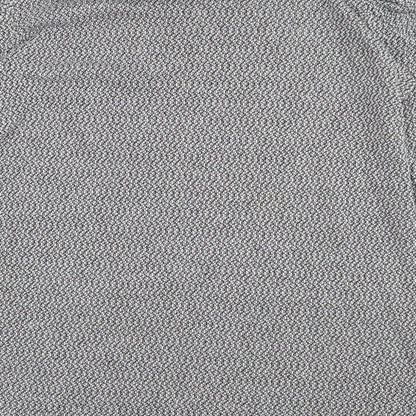 Boohoo Womens Grey  Polyester A-Line  Size 12  Roll Neck Pullover