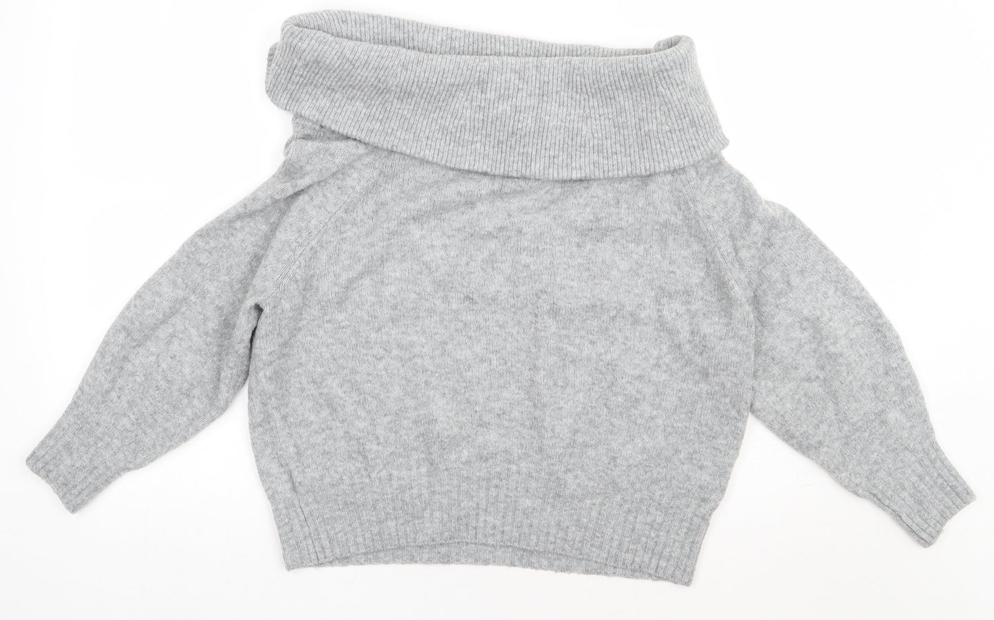 H&M Womens Grey  Acrylic Pullover Sweatshirt Size XL  Pullover