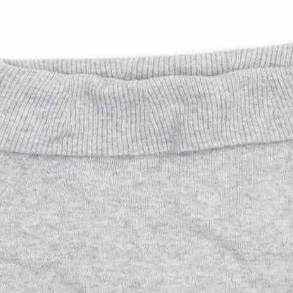 H&M Womens Grey  Acrylic Pullover Sweatshirt Size XL  Pullover