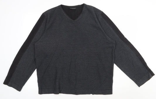 Mens UK Size L Burton Grey Pullover Sweatshirt
