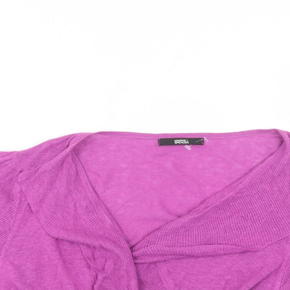 Womens UK Size 18 M&S Purple Shrug Jumper