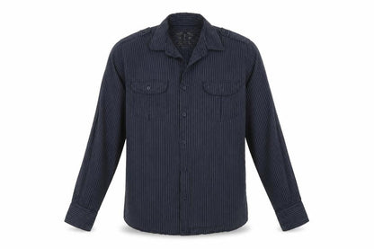 Mens UK Size L Primark Beige  Button-Up Long Sleeve Casual Shirt