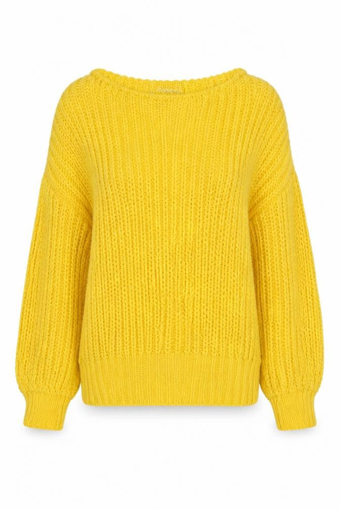 Womens UK Size 8 George Yellow Pullover Jumper