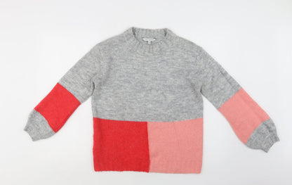 Womens UK Size S NEXT Grey Pullover Jumper