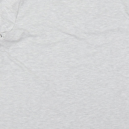 Womens UK Size L Savida Grey Basic T-Shirt
