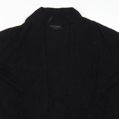 Atmopshere Womens Black Collared  Viscose Cardigan Jumper Size 12