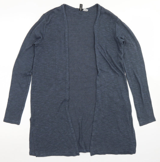 Womens UK Size XS Divided Blue Cardigan Jumper