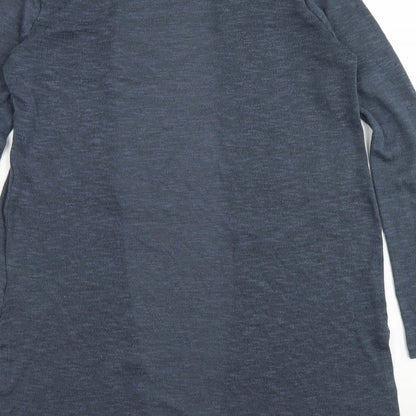 Womens UK Size XS Divided Blue Cardigan Jumper