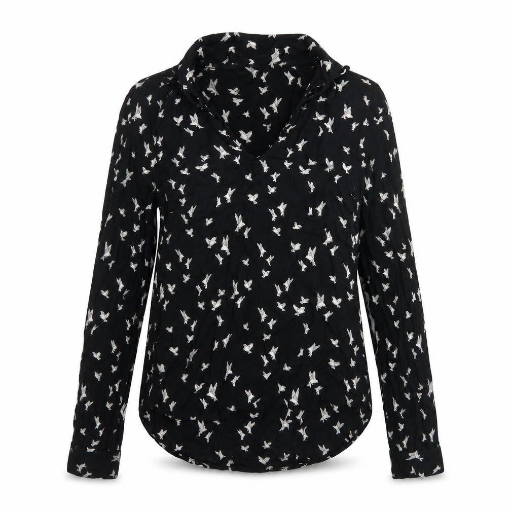 Womens UK Size 6 Divided Black Basic Blouse