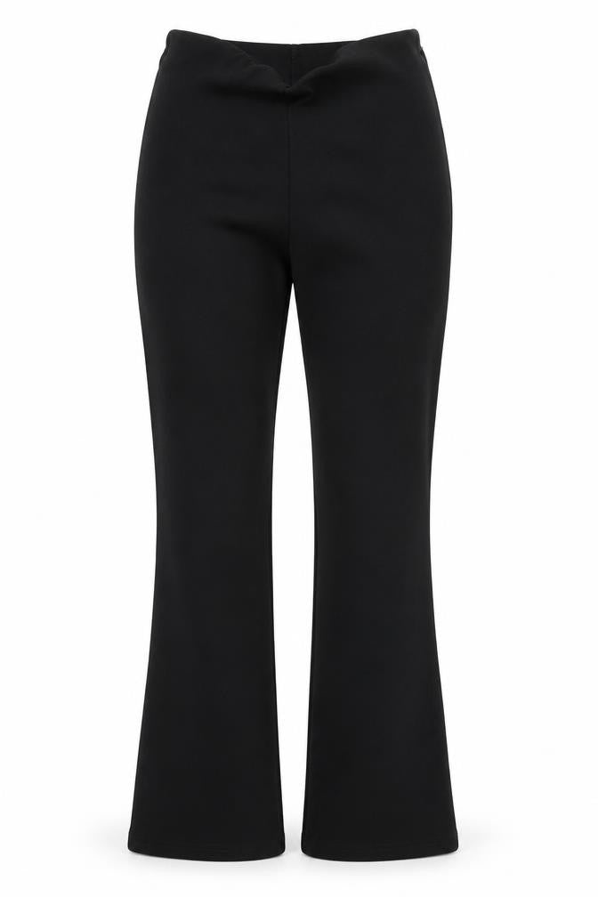 Womens UK Size 10 XE Regular Fit  Black Trousers