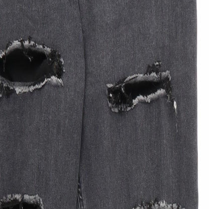 Topshop Womens Grey  Cotton Skinny Jeans Size 28 in L28 in Regular Zip