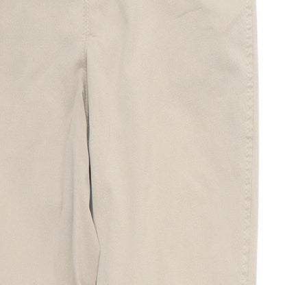 Horseware Womens Beige  Nylon Carrot Trousers Size 26 in L24 in Regular