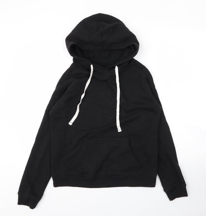 Mens UK Size XS Preworn Black Pullover Hoodie