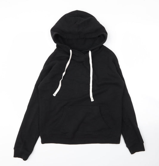 Mens UK Size XS Preworn Black Pullover Hoodie