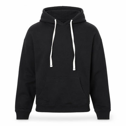 Mens UK Size XS Preworn Black Pullover Hoodie