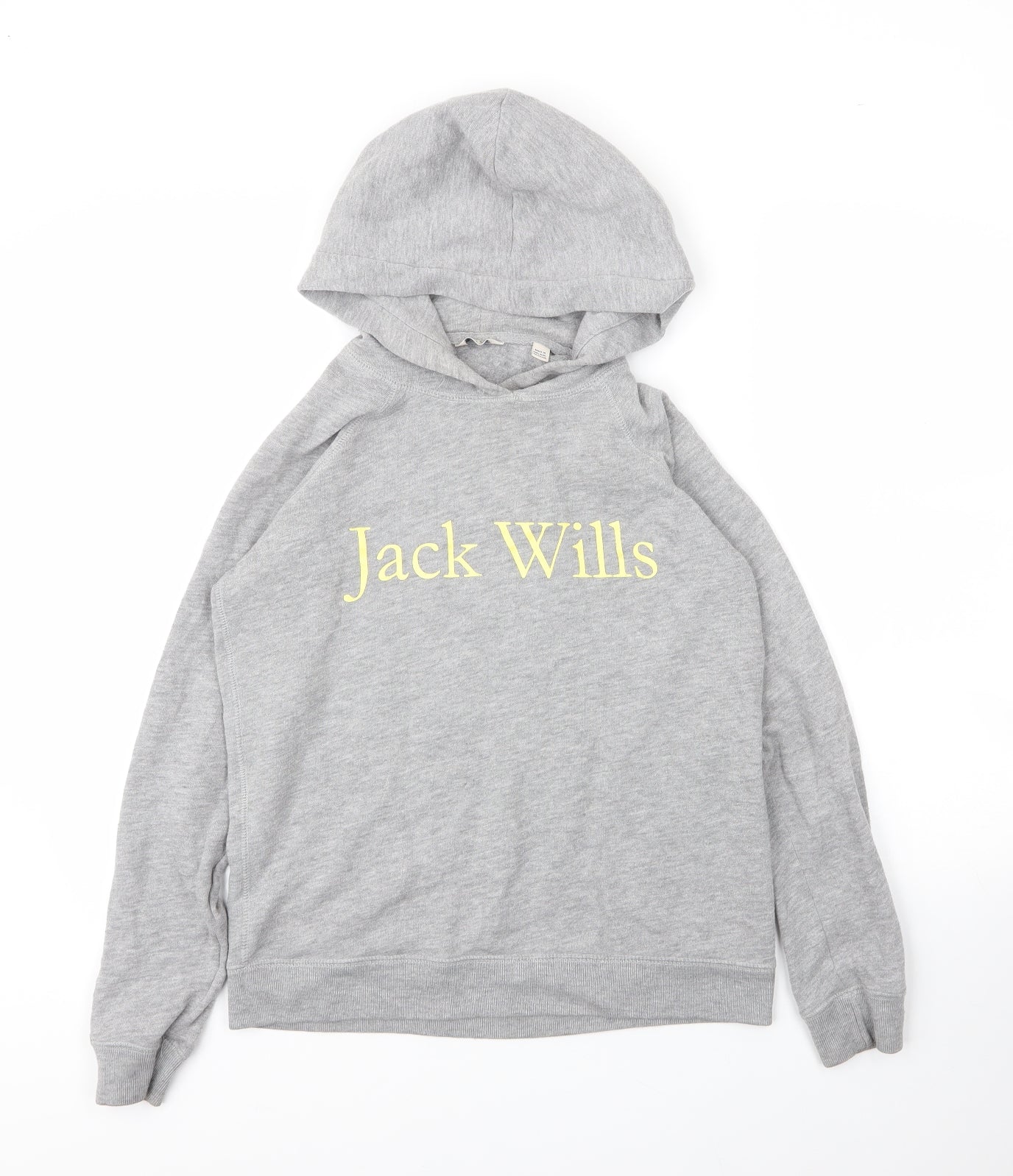 Womens UK Size 6 Jack Wills Grey Pullover Hoodie