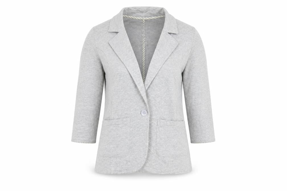 Womens UK Size 8 Primark Regular Grey Blazer