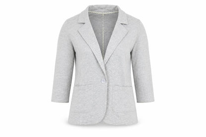 Womens UK Size 8 Primark Regular Grey Blazer