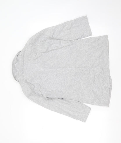 Primark Womens Grey  Cotton Jacket Blazer Size 8