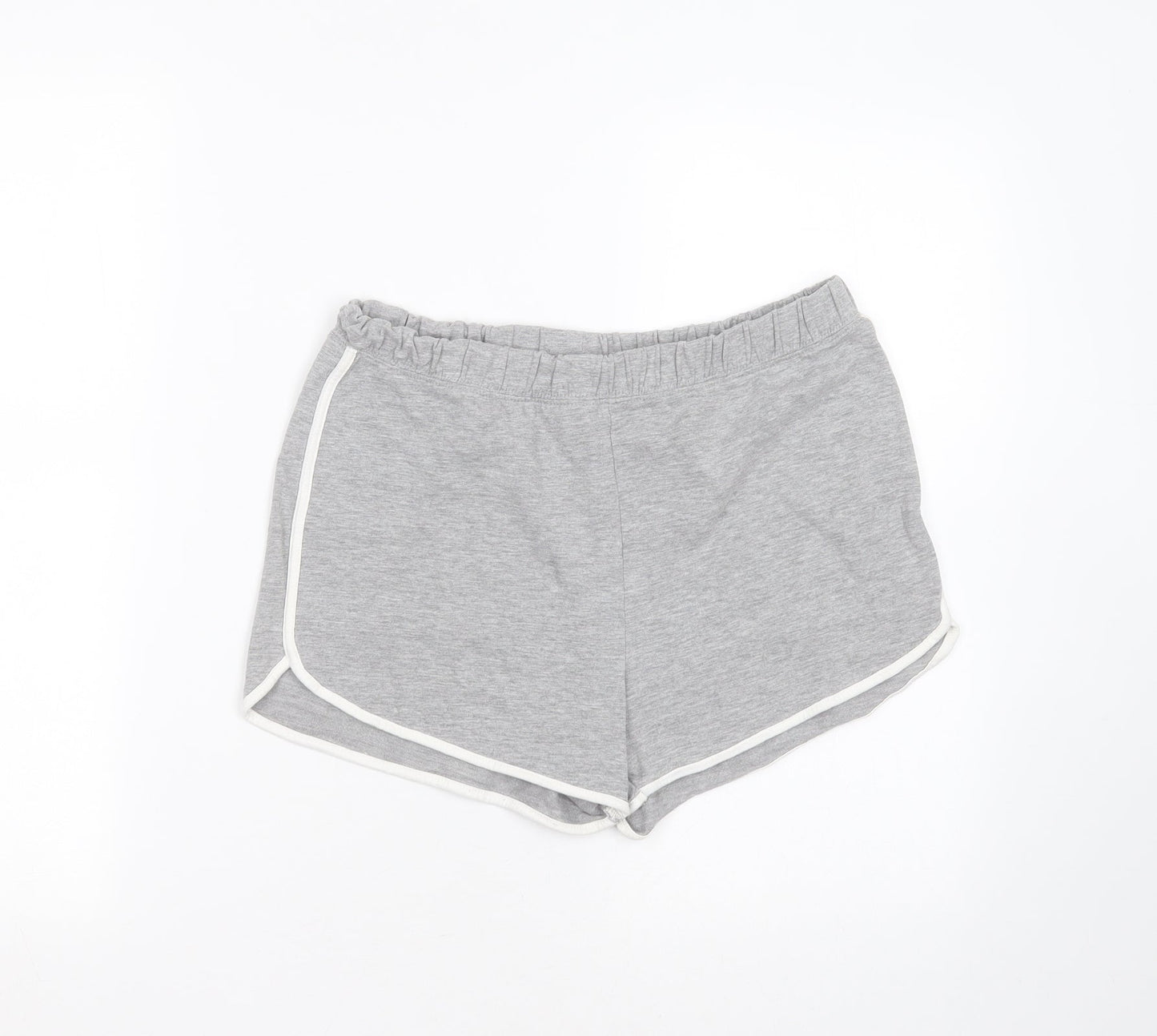 Divided by H&M Womens Grey  Cotton Hot Pants Shorts Size M  Regular