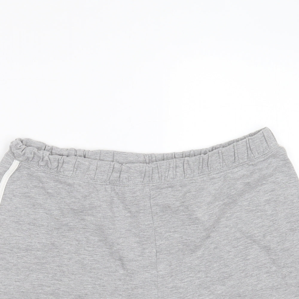 Divided by H&M Womens Grey  Cotton Hot Pants Shorts Size M  Regular